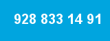 928 833 14 91 928 833 14 91